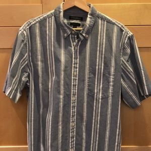 Banana Republic Grant Fit short sleeve oxford